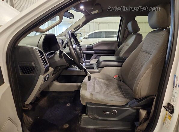 1FTFW1EG1HFC06182 2017 FORD F150 White Vista interior delantera
