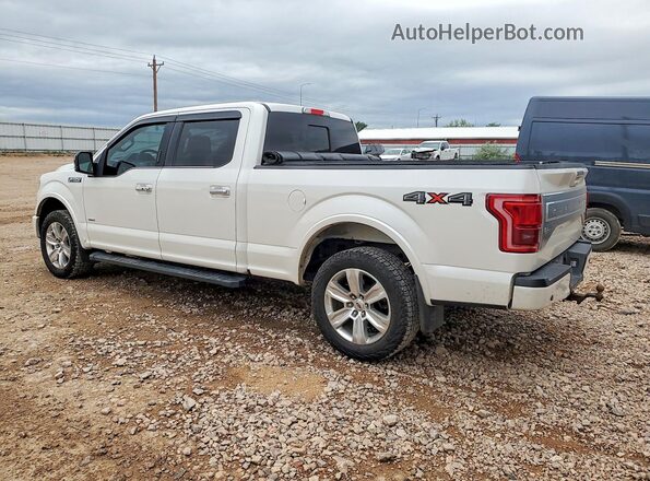 1FTFW1EG2HFA47608 2017 FORD F150 White უკანა მარცხენა