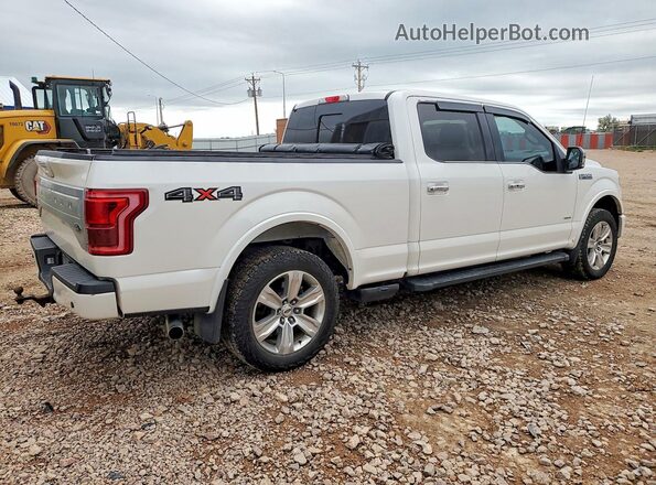 1FTFW1EG2HFA47608 2017 FORD F150 White უკანა მარჯვენა