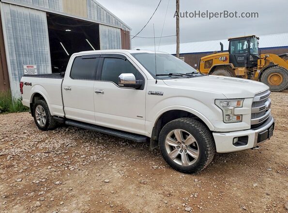 1FTFW1EG2HFA47608 2017 FORD F150 White წინა მარჯვენა