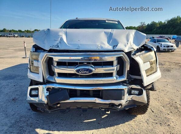 1FTFW1EG4HFB55552 2017 FORD F150 White Widok z przodu