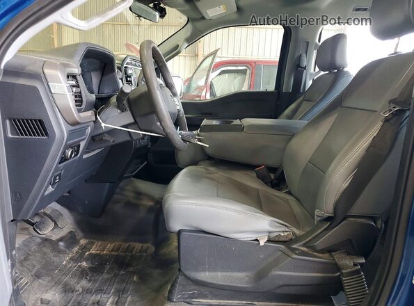 1FTFW1L50RKD41518 2024 FORD F150 Blue Front interior view