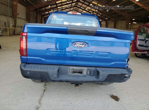 1FTFW1L50RKD41518 2024 FORD F150 Blue Rear view