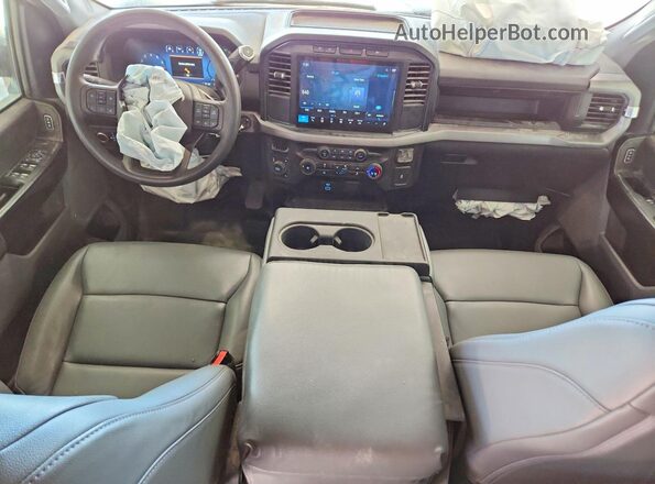 1FTFW1L59RKE35705 2024 FORD F150 White Widok deski rozdzielczej