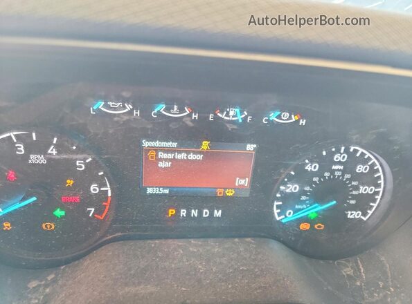 1FTFW1L8XTKD92865 2026 FORD F150 White Vista del cuadro de instrumentos