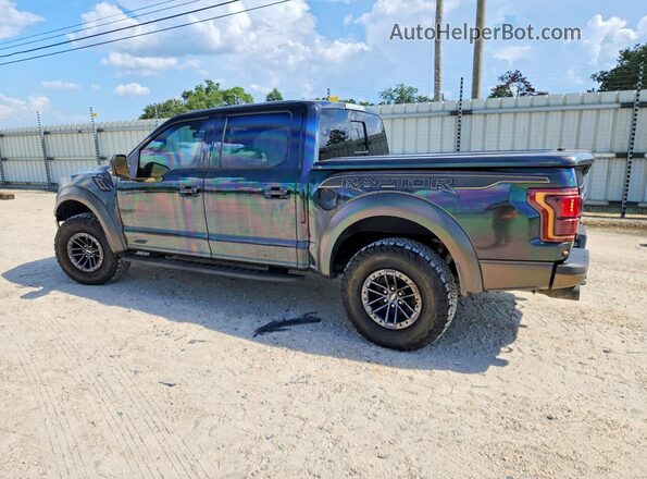 1FTFW1RG0KFA53117 2019 FORD F150 Black უკანა მარცხენა