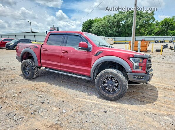 1FTFW1RG3JFC42861 2018 FORD F150 Red Передня права чверть