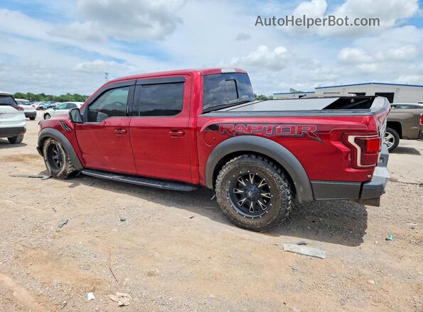 1FTFW1RG3JFC42861 2018 FORD F150 Red Задня ліва чверть