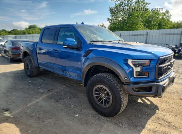 1FTFW1RG5LFA32023 2020 FORD F150 Blue წინა მარჯვენა