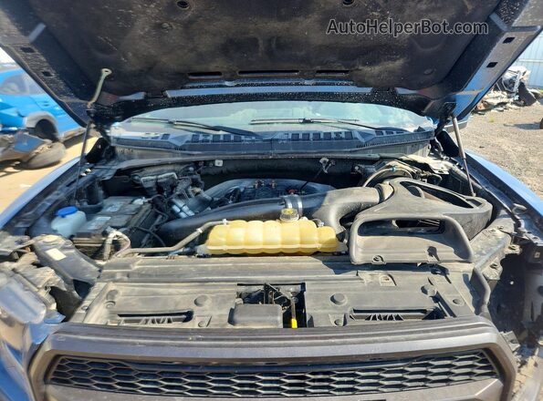 1FTFW1RG5LFA32023 2020 FORD F150 Blue უკანა სალონის ხედი
