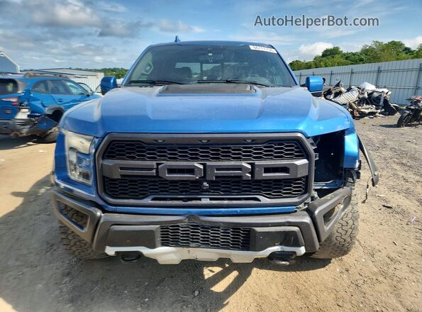 1FTFW1RG5LFA32023 2020 FORD F150 Blue წინა ხედი