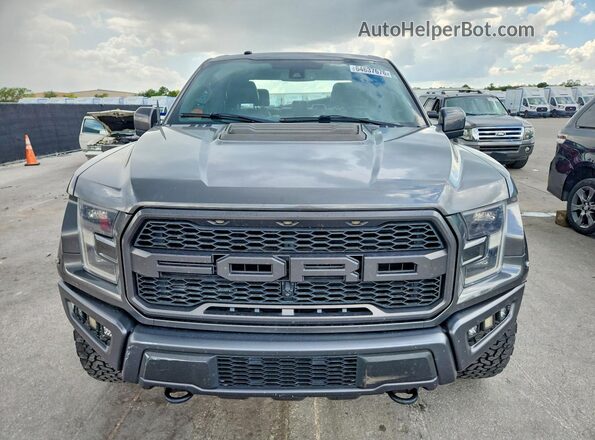 1FTFW1RG8HFB54396 2017 FORD F150 Gray Դիմացի տեսք
