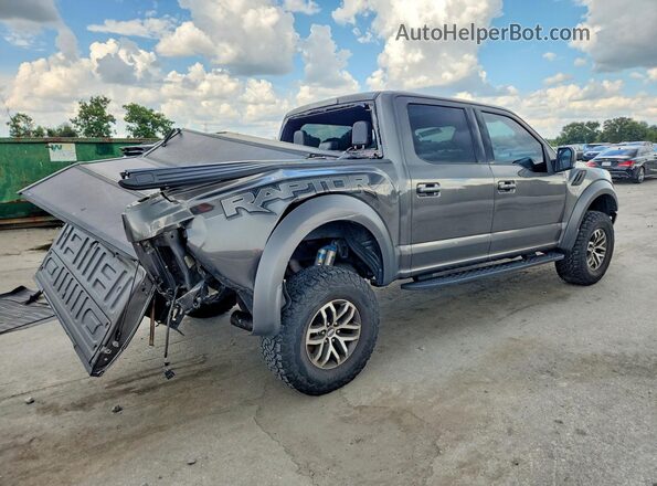 1FTFW1RG8HFB54396 2017 FORD F150 Gray Հետևի աջ