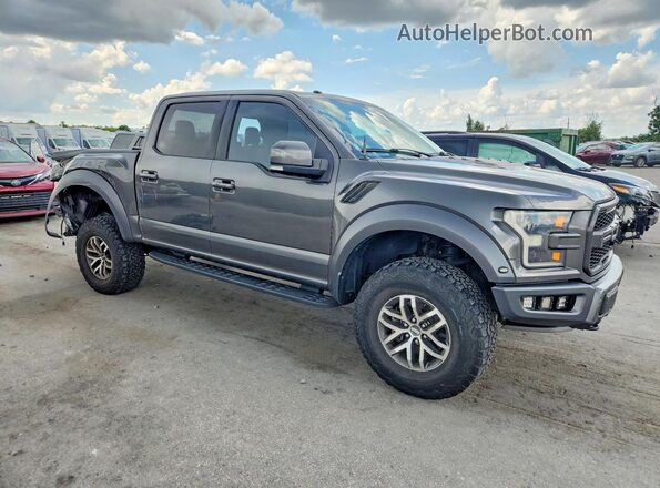 1FTFW1RG8HFB54396 2017 FORD F150 Gray Առջևի աջ