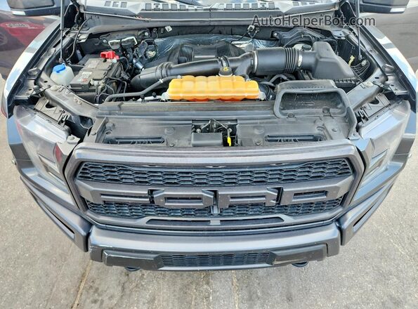 1FTFW1RG8HFB54396 2017 FORD F150 Gray Սալոնի հետևի տեսք