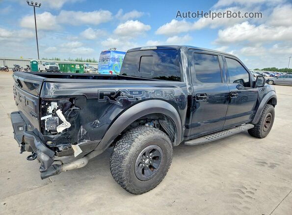 1FTFW1RG8JFD33382 2018 FORD F150 Black Trasero derecho
