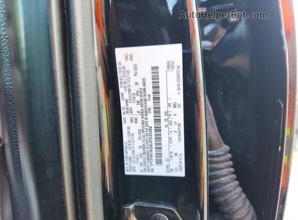 1FTFW1RG8JFD33382 2018 FORD F150 Black Vista del compartimento del motor