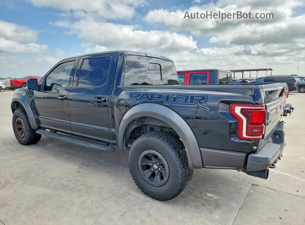 1FTFW1RG8JFD33382 2018 FORD F150 Black Trasero izquierdo