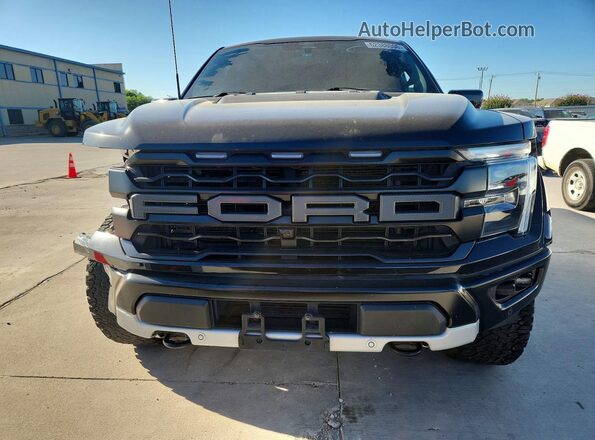 1FTFW1RG9RFB52464 2024 FORD F150 Black Front view