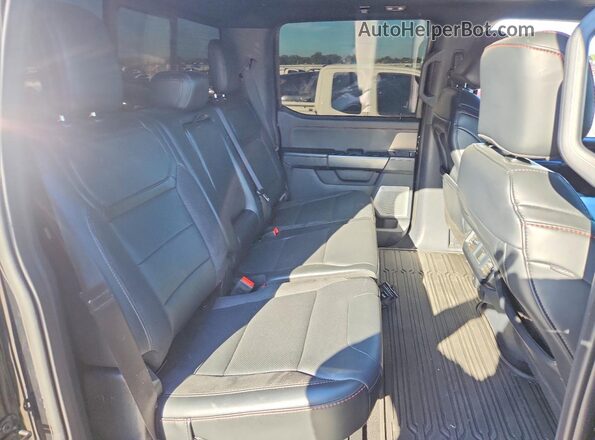 1FTFW1RG9RFB52464 2024 FORD F150 Black Rear seats view