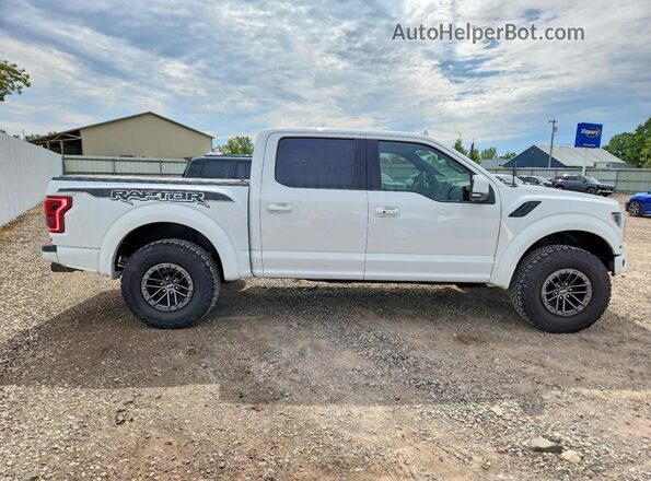 1FTFW1RGXKFA76159 2019 FORD F150 White Widok komory silnika