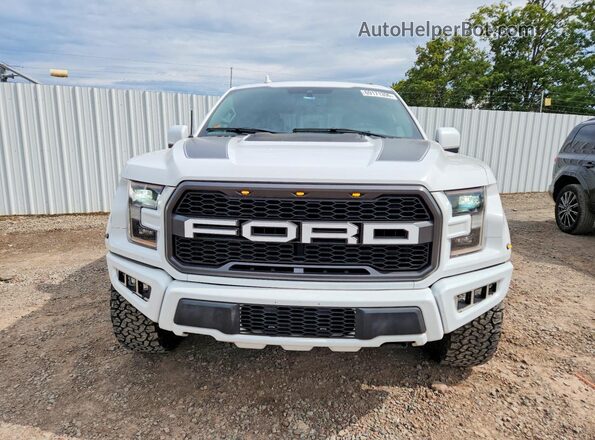 1FTFW1RGXKFA76159 2019 FORD F150 White Widok z przodu