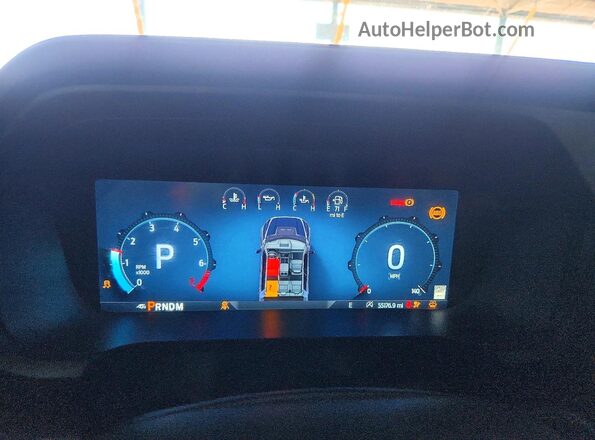 1FTFW1RGXRFA88404 2024 FORD F150 Gray Widok zestawu wskaźników