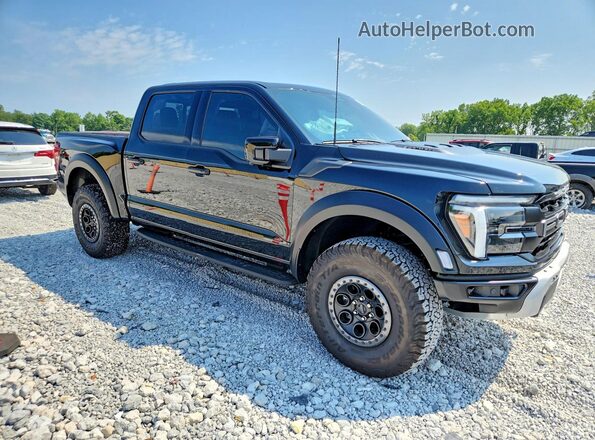 1FTFW1RGXSFC30823 2025 FORD F150 Черный Передняя правая четверть