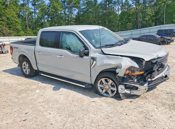 1FTFW3L53RKF33687 2024 FORD F150 Белый Передняя правая четверть