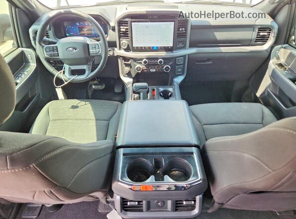 1FTFW3L59SFB14645 2025 FORD F150 White წინა პანელის ხედი