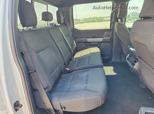 1FTFW3L59SFB14645 2025 FORD F150 White უკანა სავარძლების ხედი