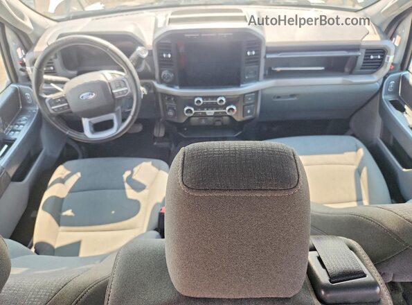 1FTFW3L82RKD34849 2024 FORD F150 White Dashboard view