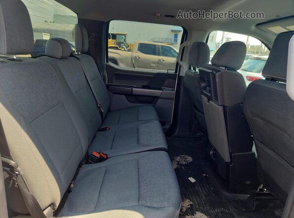 1FTFW3L82RKD34849 2024 FORD F150 White Rear seats view