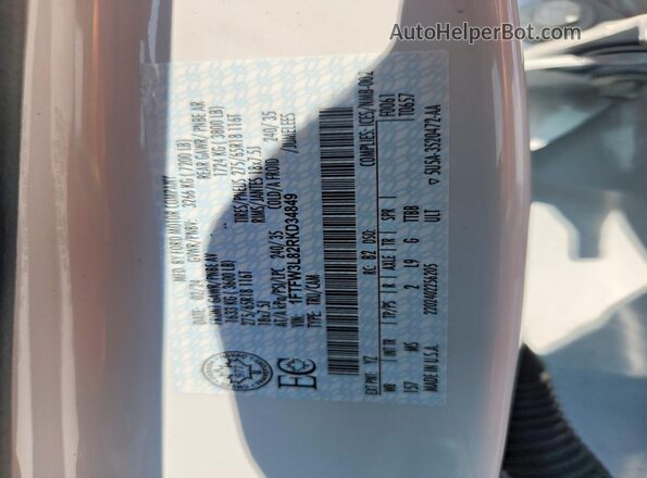 1FTFW3L82RKD34849 2024 FORD F150 White Engine compartment view