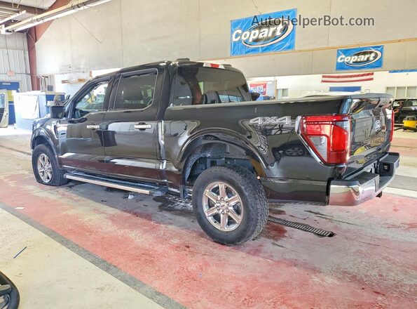 1FTFW3L85SKE89319 2025 FORD F150 Черный Задняя левая четверть