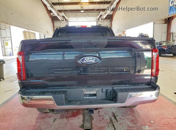 1FTFW3L85SKE89319 2025 FORD F150 Черный Вид сзади