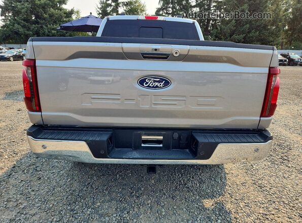 1FTFW3L87RKE63279 2024 FORD F150 Silver უკანა ხედი