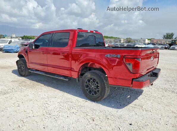 1FTFW3L88RKF04518 2024 FORD F150 Red Trasero izquierdo