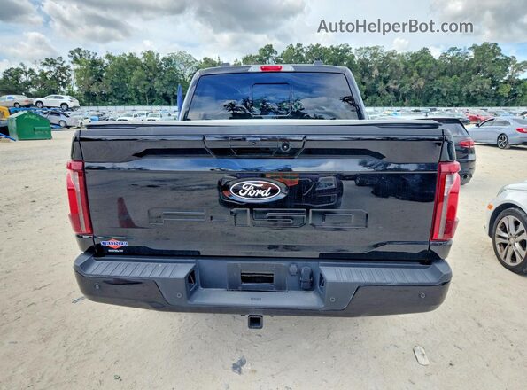 1FTFW3LD4RFC07641 2024 FORD F150 Black Հետևի տեսք