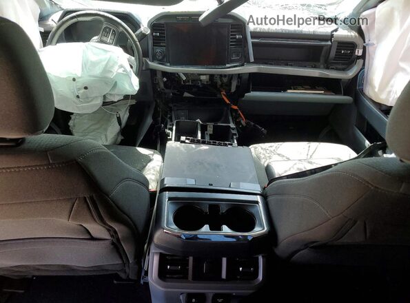 1FTFW3LD5RFA49262 2024 FORD F150 White Вид панелі приладів
