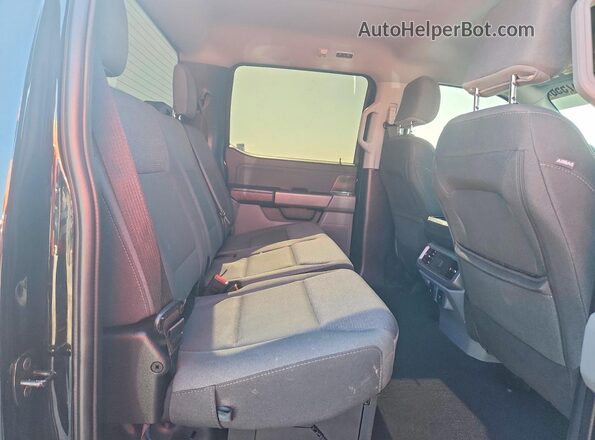 1FTFW3LD9SFB00512 2025 FORD F150 Черный Вид задних сидений