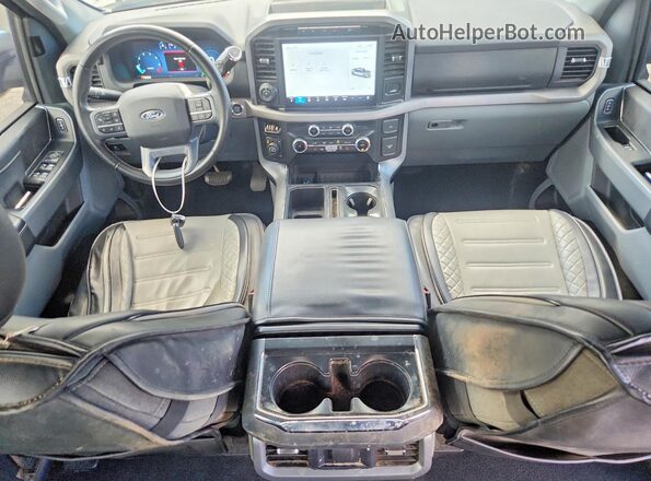 1FTFW3LDXRFA48429 2024 FORD F150 Black წინა პანელის ხედი