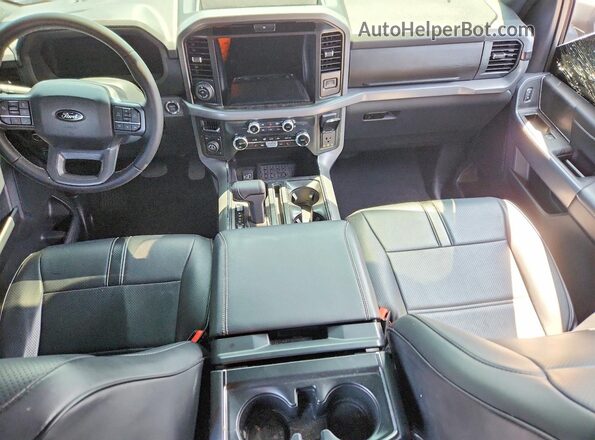 1FTFW3LDXSFB20087 2025 FORD F150 Silver Dashboard view