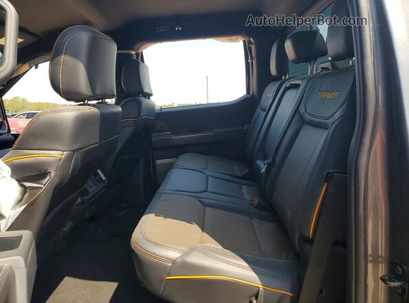1FTFW4L51TFA51516 2026 FORD F150 Gray Вид задніх сидінь