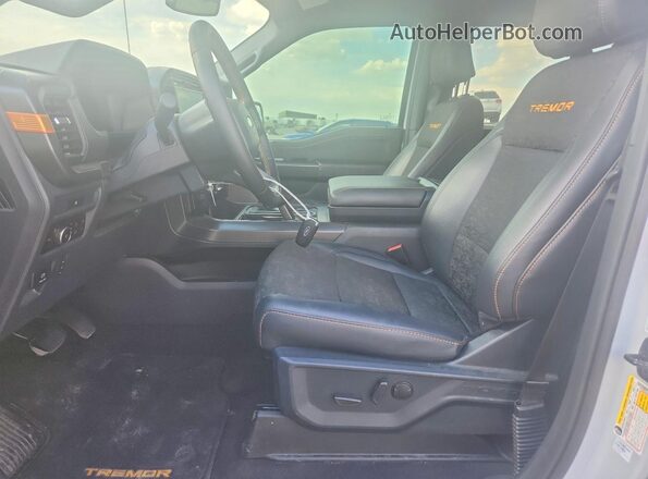 1FTFW4L84SFC32392 2025 FORD F150 Серый Вид салона спереди