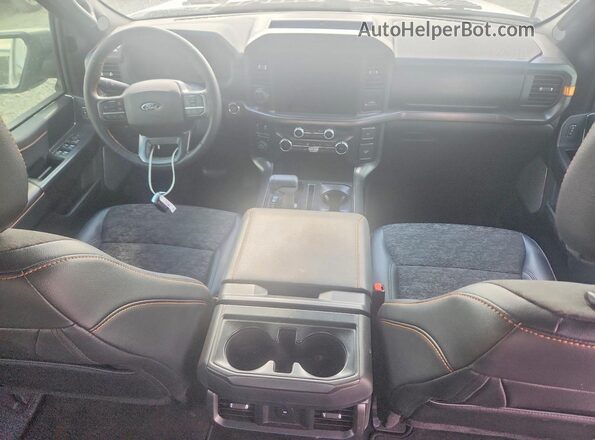1FTFW4L84SFC32392 2025 FORD F150 Серый Вид панели приборов
