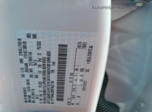 1FTFW4L89SFA02136 2025 FORD F150 White Engine compartment view
