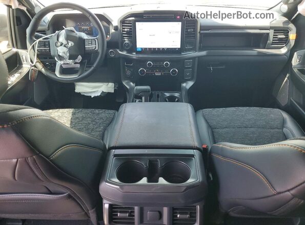 1FTFW4L89SFA02136 2025 FORD F150 White Dashboard view