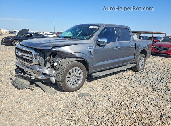 1FTFW5L51RFA56410 2024 FORD F150 Gray Հետևի ձախ
