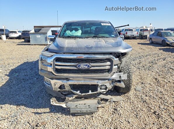 1FTFW5L51RFA56410 2024 FORD F150 Gray Հետևի տեսք